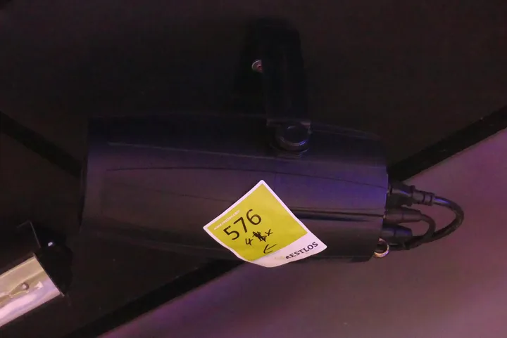 4x Eurolite LED-Spot Modell: LED PST-15W QCL DMX Spot